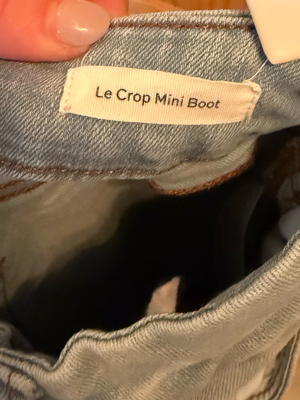 Frame Le Crop Mini Boot Jeans - Picture 3 of 4